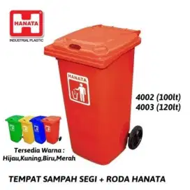 tong sampah BARU 100 liter=Rp.410k 120 liter=Rp.543k min pesan 2 pcs