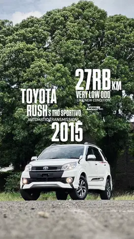 LOW KM! Toyota Rush S TRD Sportivo AT 2015