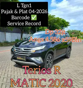 Terios R 2020 Matic AT Hitam Automatic Metik 2019 Rush S TRD Xpander