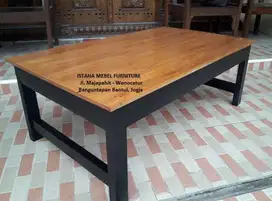 Meja Warung Rumah Makan Kedai Cafe Panjang Lesehan Pendek Kayu Mahoni