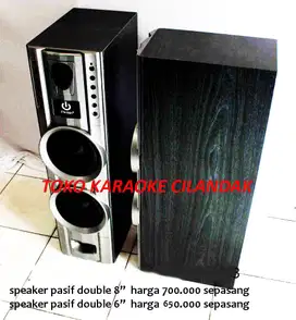 speaker tower sepasang 8in