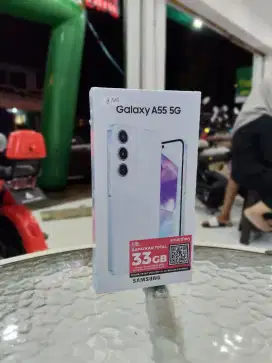 SAMSUNG A55 5G PUTIH 8/256 GB READY BANYAK STOK , KREDIT FREE ADMIN