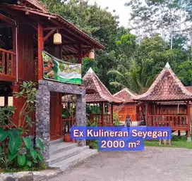 Rumah Klasik Ex Resto Luas 2000 Meter Sleman