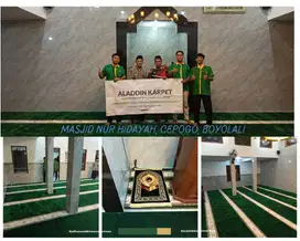 Spesialis Karpet Masjid Lokal/Import Bebas Ongkir Seluruh Indonesia