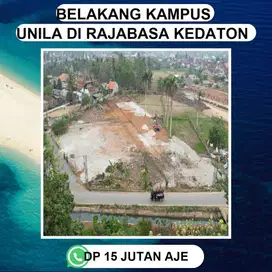 RUMAH DEKAT UNILA DAN POLINELA BERIKUT KAVLING RUKO NYA DJUAL DP MURAH