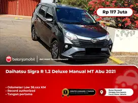 [LOW KM] Daihatsu Sigra R 1.2 Deluxe Manual MT Abu 2021/2022