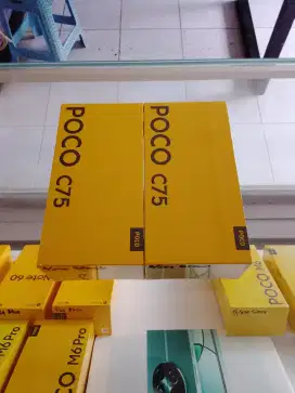 ( Respon cepat wa ) Poco C75 NFC 8/256 Garansi resmi 15bln