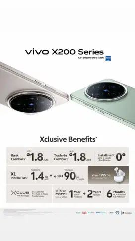 PO Vivo X200 Terbaru