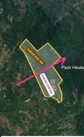 Dijual Lahan Perkebunan, Ditanami Ratusan Pohon. Lokasi Subang