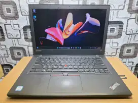 Laptop Lenovo Core i5 ram 8gb SSD Layar FHD keyboard nyala siap pakai