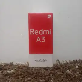 Xiaomi redmi A3 4/128 garansi resami 1 tahun