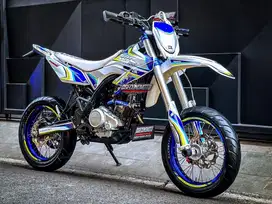 YAMAHA WR 155 FULL MODIF SUPERMOTO BSTRADE IN ADV KLX CRF TRAIL