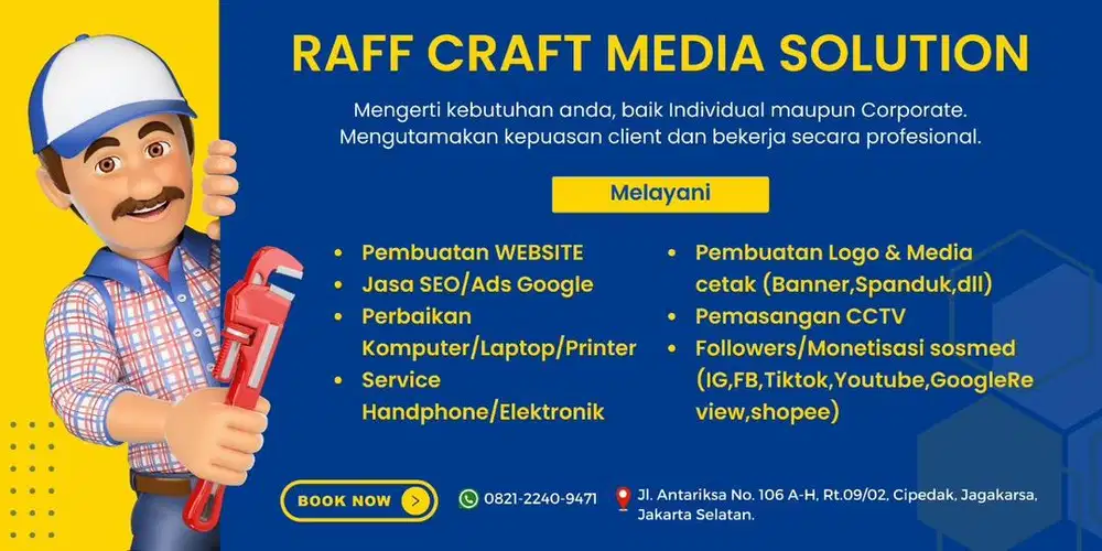 Jasa Perbaikan Elektronik komputer dan handphone