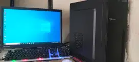 Computer cori7 siap pakai LED 20in