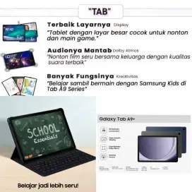 Galaxy Tab A9+ 5G dari 4,5jt jdi 3,8jt aja