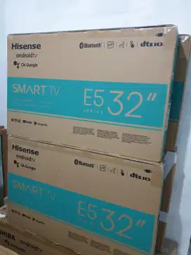 HISENSE AndroidTV 32 inch. 100% Gres pabrik, Bisa COD