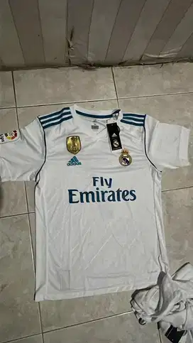 Real Madrid 2017/2018 Home Kit Ronaldo, Ori From Madrid Store