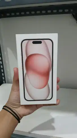 READY IPHONE 15 PINK NEW IBOX