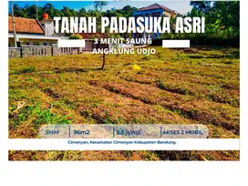 Dijual Murah Tanah SHM Area Padasuka Asri Siap Bangun