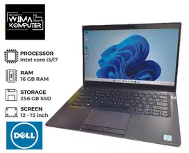 Laptop Dell Latitude 5300 Core i7 Gen8 Ram 16/256Gb Murah R-RTA