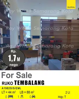 DIJUAL RUKO DI TEMBALANG A1982