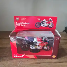 Diecast ducati 1/18 shell edition