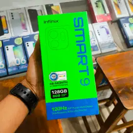 Infinix Smart 9 ram 4/128 giga New Baru Fresh Resmi Segel