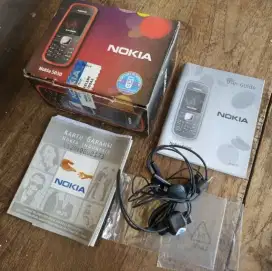 Dus Nokia 5030 + Headset 2.5mm Ori Copotan Box Nokia 1661 Resmi Indone