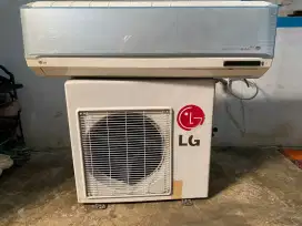 Jual AC LG setengah PK siap pakai