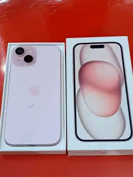 Iphone 15 Pink 128Gb (Garansi Ibox Agustus 2025)BH 100