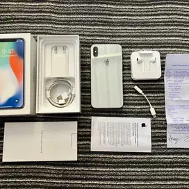 Iphone x 64gb ibox fullset original like new barang langka