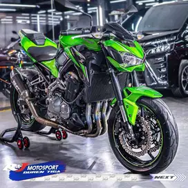 Kawasaki Z900 Hijau 2019 Exhaust SC Project Full Paper