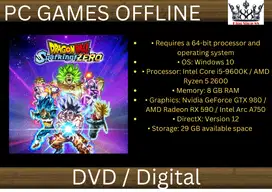 DRAGON BALL Sparking ZERO pc games offline