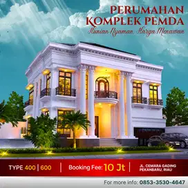 Rumah Mewah Lokasi Berkembang di Pusat Pekanbaru