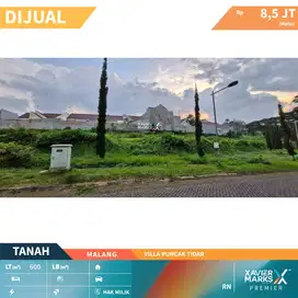 Dijual Tanah Kavling Siap Bangun Di Villa Puncak Tidar Malang(OLX512)