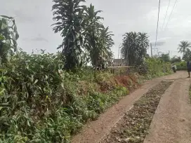Dijual lhan tanah darat lt 1910 mtr pinggir jln surat SHM muka 2 jln