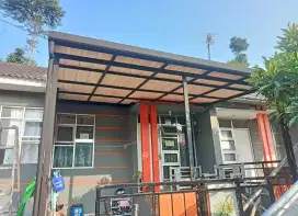 Kanopi rangkah tunggal atap alderon