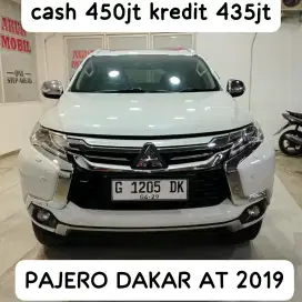 DP 25JT ! PAJERO DAKAR 4X2 MATIC 2019 PUTIH NOPOL G FUL ORI SIAP PAKAI