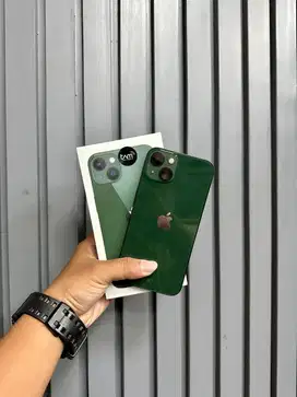 iPhone 13 128Gb second garansi resmi green