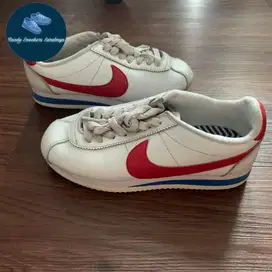 Sepatu Nike Classic Cortez Forrest Gump White Red