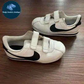 Sepatu Nike Cortez Basic White Black