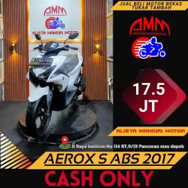 DIJUAL AEROX S ABS 2017 BAYAR VIA APLIKASI PAYLATER PROSES MUDAH