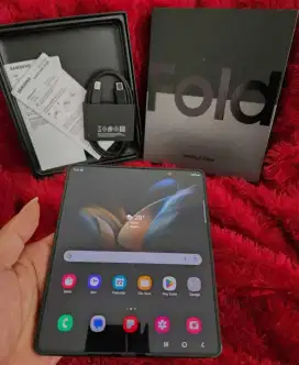 SAMSUNG ZFOLD 4 12/256 ORIGINAL SEIN FULLSET ( PHANTOM BLACK  )