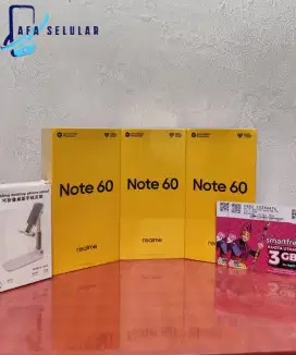 Realme Note 60 4/64GB 6/128GB Paket Lengkap bisa COD