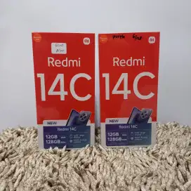 Xiaomi redmi 14C 6/128 garansi resmi 1 tahun