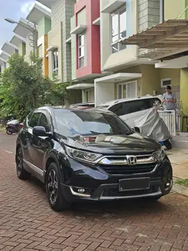 HONDA CRV TURBO 2019 NON PRESTIGE  HITAM MULUS PALING MURAH