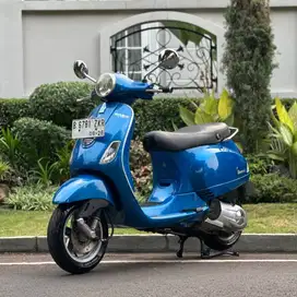 Vespa LX 150 3VIE TH 2013 WARNA BIRU VERY GOOD CONDITION