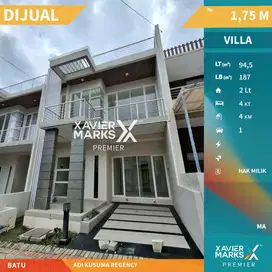 Dijual Villa Modern Minimalis di Adikusuma Regency, Kota Batu