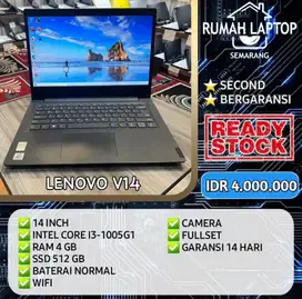 Laptop Lenovo V14 (second)Intel Core i3-1005G1. RAM 4 GB. SSD 512 GB.