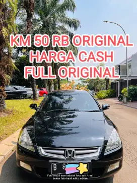 HARGA CASH KM 50RB HONDA ACCORD 2.4 VTIL AT 2005 SUPER ISTIMEWAH